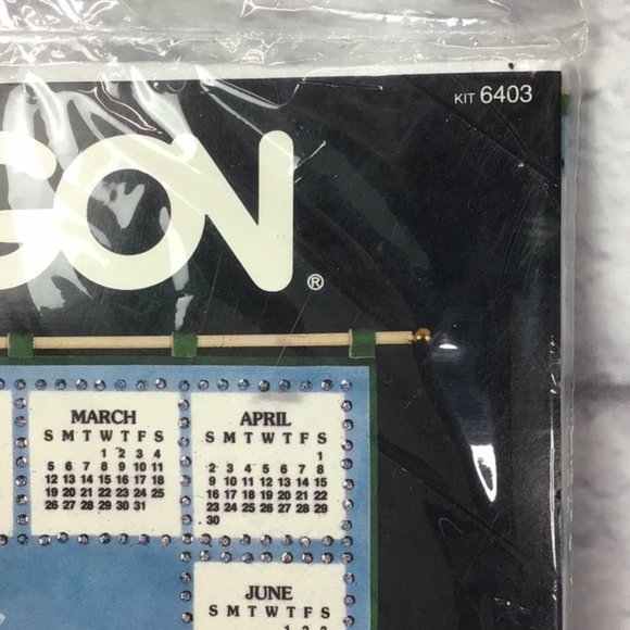 Vintage Paragon sequined Calendar Kit 1989 - Picture 3 of 5